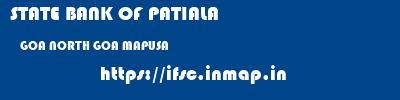 STATE BANK OF PATIALA  GOA NORTH GOA MAPUSA   ifsc code